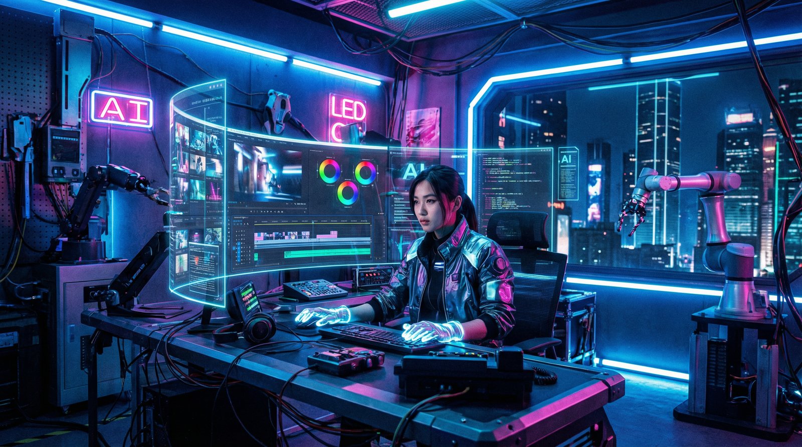 明星AI视频工作室