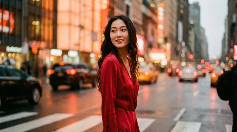 明星原创影视视频-城市夜景短片